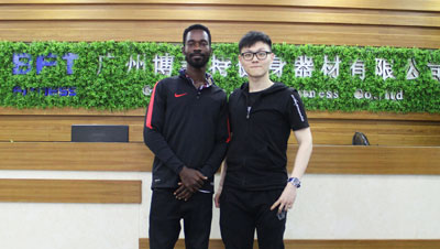 加納客戶來中國找性價比高的跑步機廠家