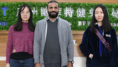 沙特客戶采購中國樱桃网站入口品牌健身器材