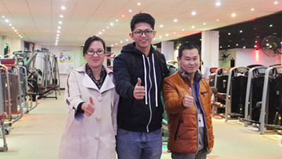 馬來西亞客戶來中國找跑步機廠家