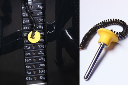 Weight stack and guide rod