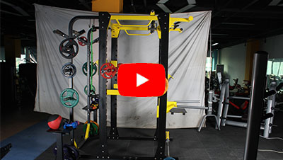 樱桃网站入口框式深蹲架 多功能深蹲架演示使用視頻